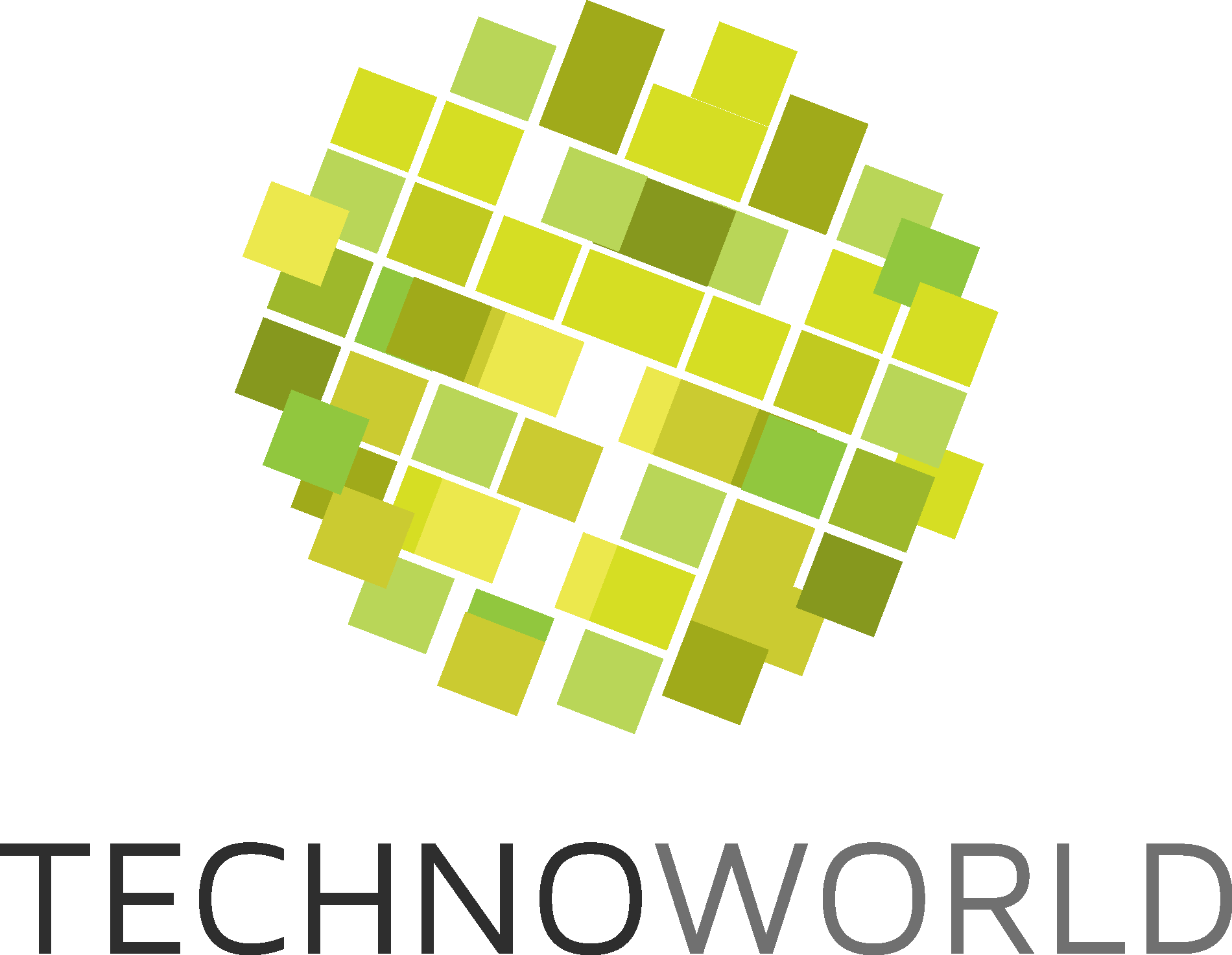 Techno World Logo Vector Logo